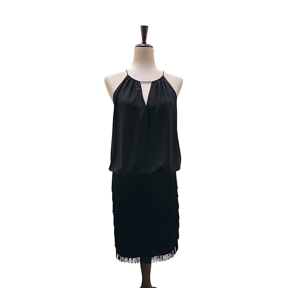 CACHE size 12 FRINGE dress
